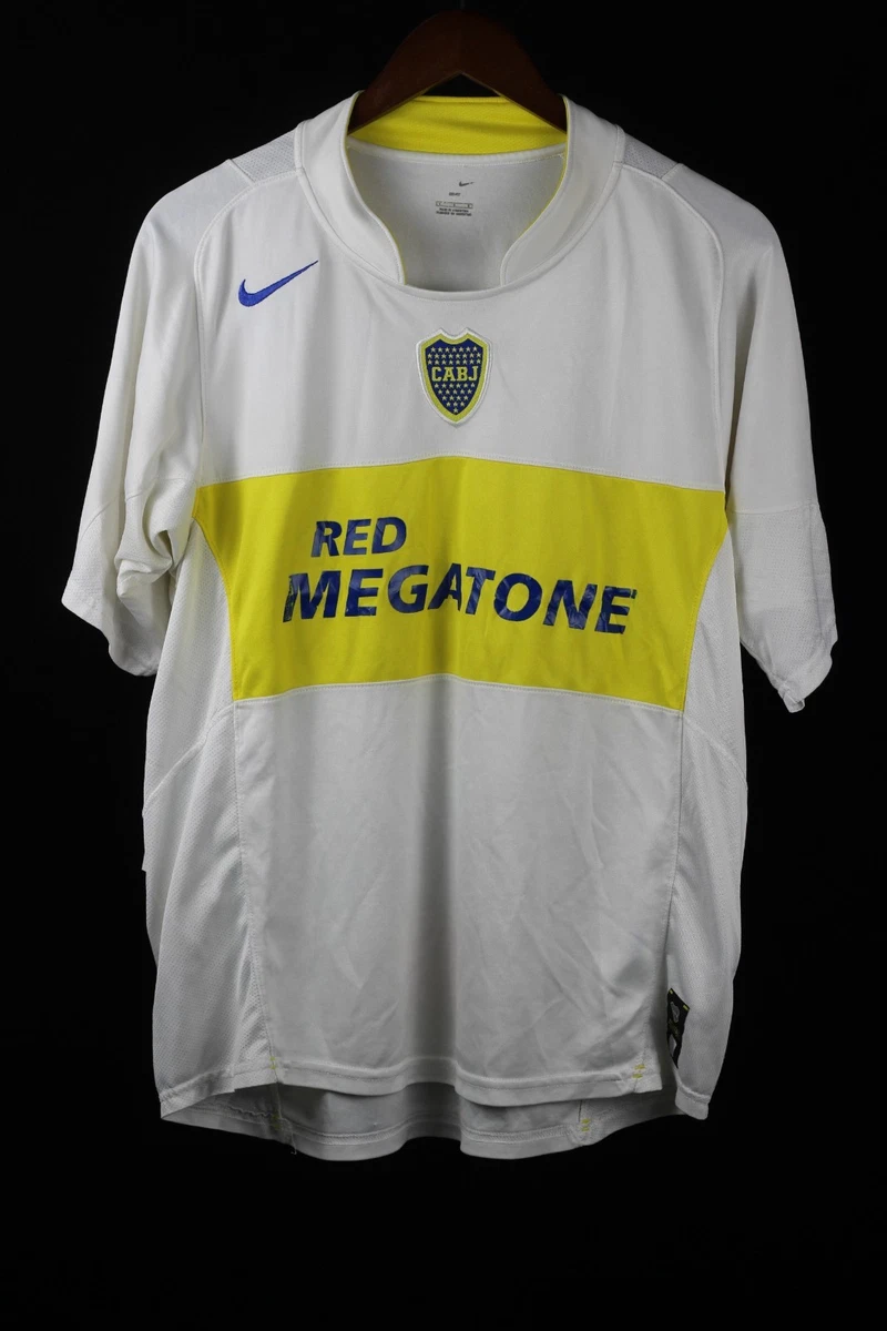 Nike Boca Juniors White International Club Soccer Fan Apparel and