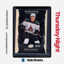 2023 UPPER DECK THE CUP LOGAN COOLEY EXQUISITE COLLECTION BLACK RC ROOKIE /99