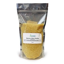 Yellow Beeswax Pastilles Beads 100 Pure  Natural Made in USA Bulk 16 oz/1 lb