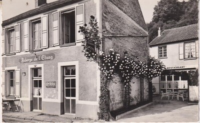 CPA - CHALOU MOULINEUX - AUBERGE DE L'ETANG