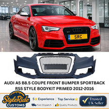 FOR AUDI A5 B8.5 COUPE FRONT BUMPER SPORTBACK RS5 STYLE BODYKIT PRIMED 2012-2016