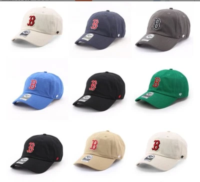 Bos*ton Red Sox Hat 47 Brand Clean Up Shamrock Baseball hat Snapback Cotton Cap