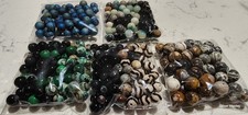 5 Bags Assorted Beads Charms Pendants Jewelry Making Lot Variety Grab Bag Mix