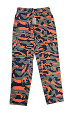 Malaysian National Fire Rescue Service Bomba Red Camo Trousers 28W 29L #1