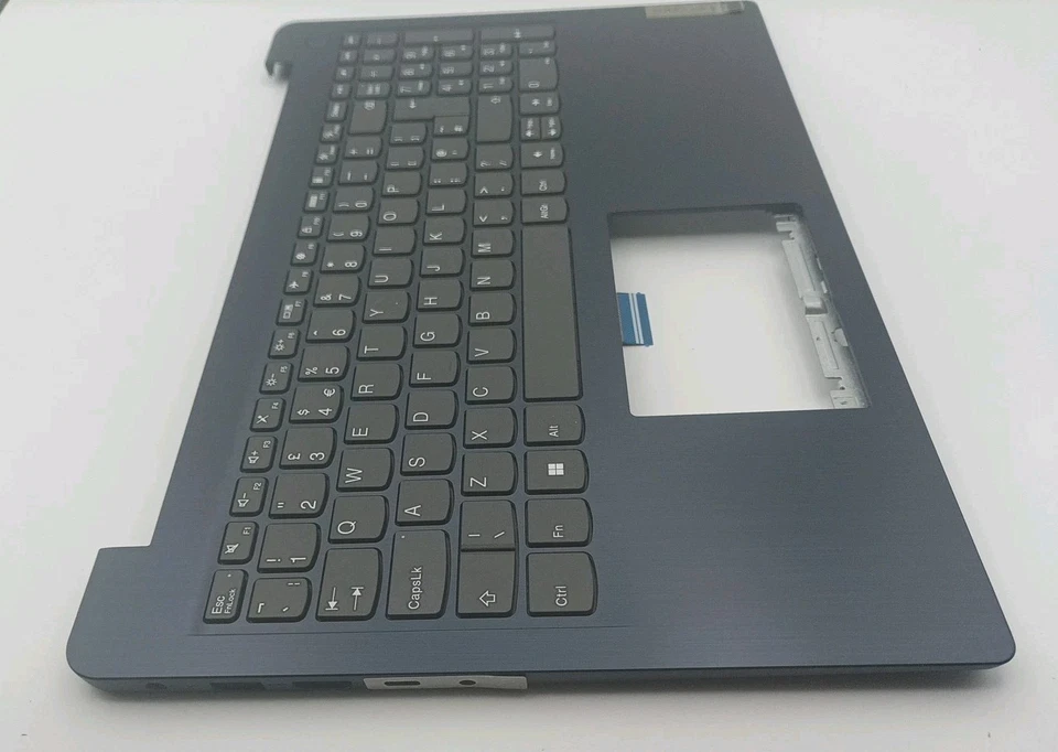 Lenovo IdeaPad 3i 3 15IAU7 82RK Palmrest Top Cover UK Keyboard Blue 5CB1H78232 - Image 2 of 4
