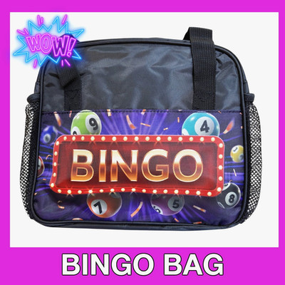 Bingo Tasche Mitgliedschaft/Zahlungskartenetui für Bingoabende lila Tasche