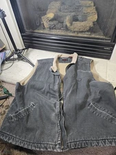 Wolverine Men Upland Vest Denim Outerwear Vests Cotton XXL