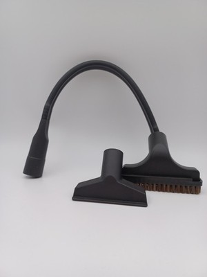 EZ SPARES Vacuum Accessory Set   Flexible Crevice Tool/Brush/Nozzle Attachment  