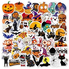 Non-Repeating Halloween Stickers, Party Stickers