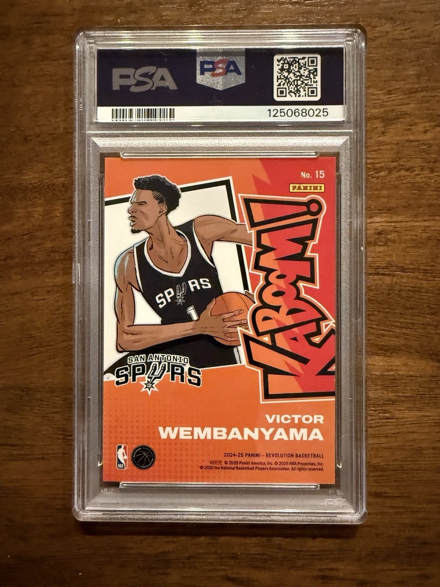 2024-25 PANINI REVOLUTION KABOOM HORIZONTAL #15 VICTOR WEMBANYAMA