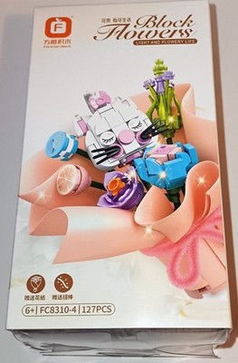 Block Flowers Light And Flowery Life Ab 6 Jahren Forange Block Neu Ovp