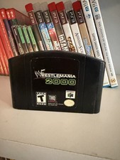 WWF WrestleMania 2000 Nintendo 64 N64 Authentic Tested Works READ