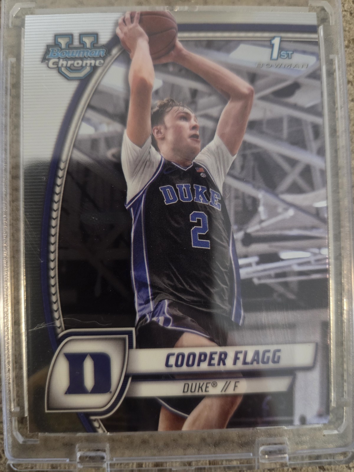 2024-25 Bowman University Chrome - Cooper Flagg #16 Refractor (RC)