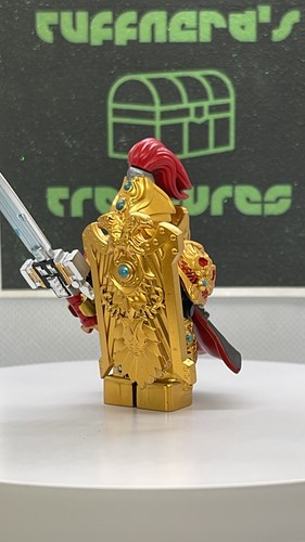 IMPORTACIÓN PERSONALIZADA Brick Man LEGO ANTIGUO GUERRERO #10 Minifigura de lujo con vitrina - Imagen 20 de 23