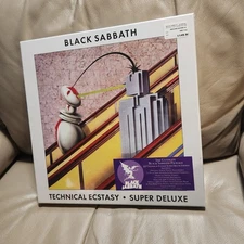 Black Sabbath – Technical Ecstasy • Super Deluxe 5LP Box Set Sealed