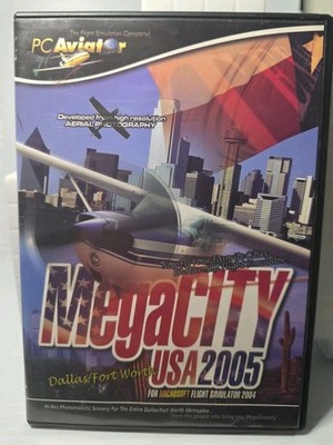 PC Aviator MegaCity USA 2005 Dallas/Fort Worth (For Use With Microsoft FS2004)