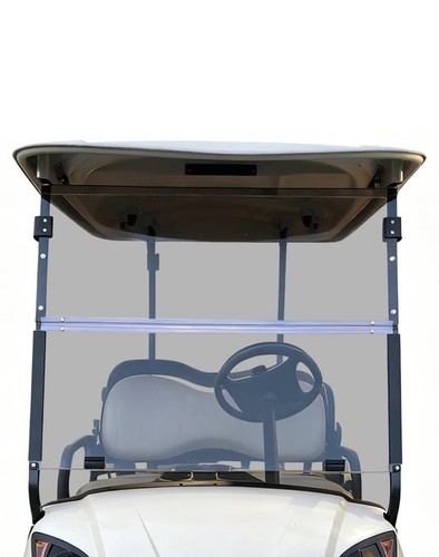 For Yamaha DRIVE G29 07-16 Clear Windshield Folding Golf Cart Windscreen