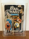 Vintage Kenner Star Wars Luke Skywalker X-Wing w/20 Back Cardback & Case HK COO