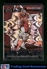 2020-21 Hoops #13 Russell Westbrook Lights Camera Action Purple Explosion