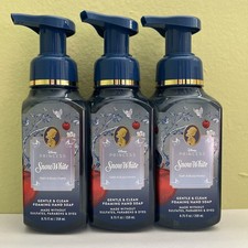 3 Bath Body Works Disney Princess SNOW WHITE Gentle Foaming Hand Soap NEW