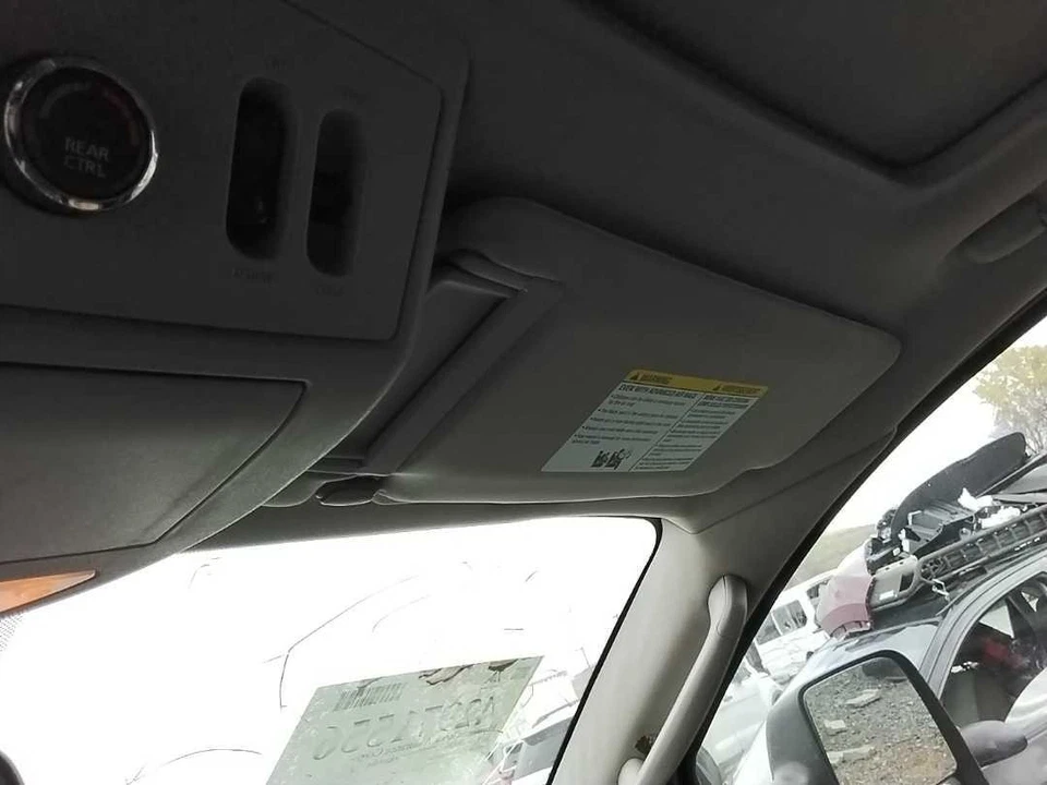 Used Right Sun Visor fits: 2012 Nissan Armada w/illumination primary lower LE R. - Изображение 2 из 4
