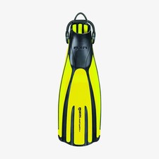 Mares Avanti Quattro  Yellow Open Heel Scuba Diving Snorkeling Fins - X-Small