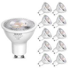 GU10 LED Spot Light Bulbs Warm White 5W, 10 Count (Pack of 1),
