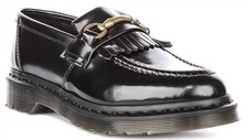 Dr Martens Adrian Snaffle Tassel Loafer Femminili In Nero EU 36-46