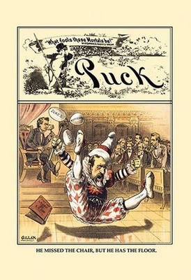 Puck Magazine: Jester John R. Neill Poster Print