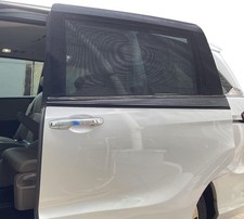 2 Packs Mesh Car Window Screen for MPV Sliding Single Layer XL, Black