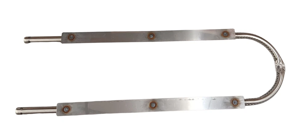 Parrilla de gas quemador tubular de acero inoxidable para Charbroil, Coleman, 14002 Foto 4 de 4