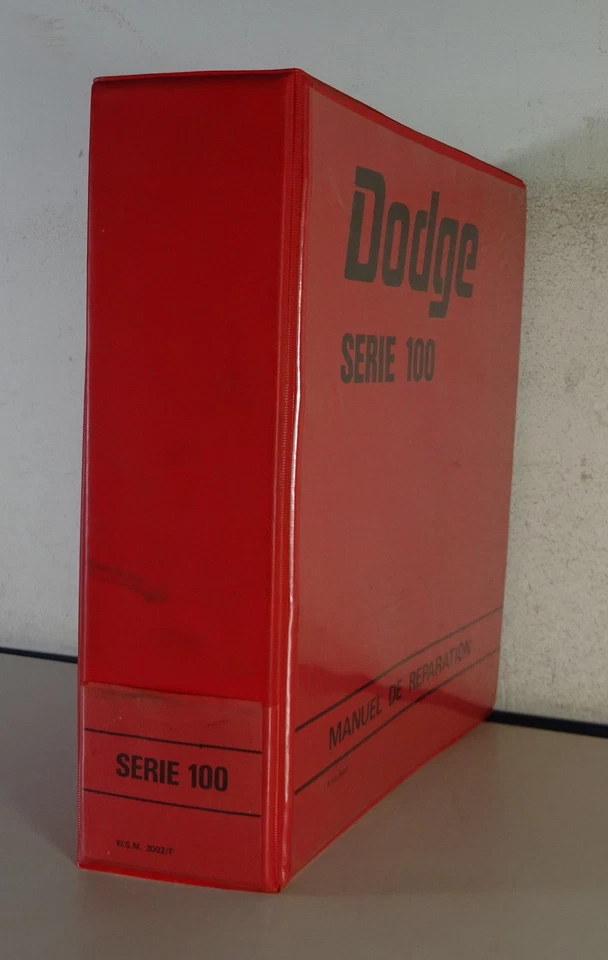 Manual De Taller Chrysler Dodge Camión Serie 100 Motor LA 318.3 Fecha 06/1977 - Imagen 2 de 4