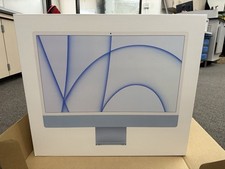 2021 APPLE iMAC M1 A2439 BLUE EMPTY BOX