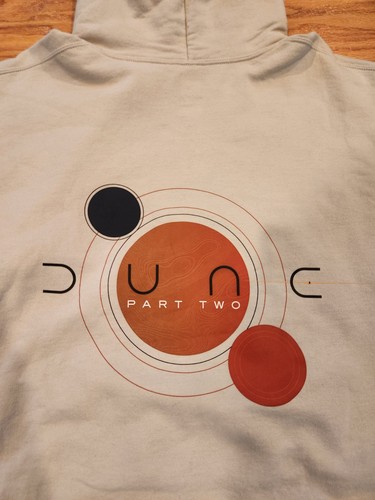 Dune Part 2 Hoodie 2024 XXL Double Sided IMAX Zendaya Timothée Chalamet Pullover - Picture 17 of 24