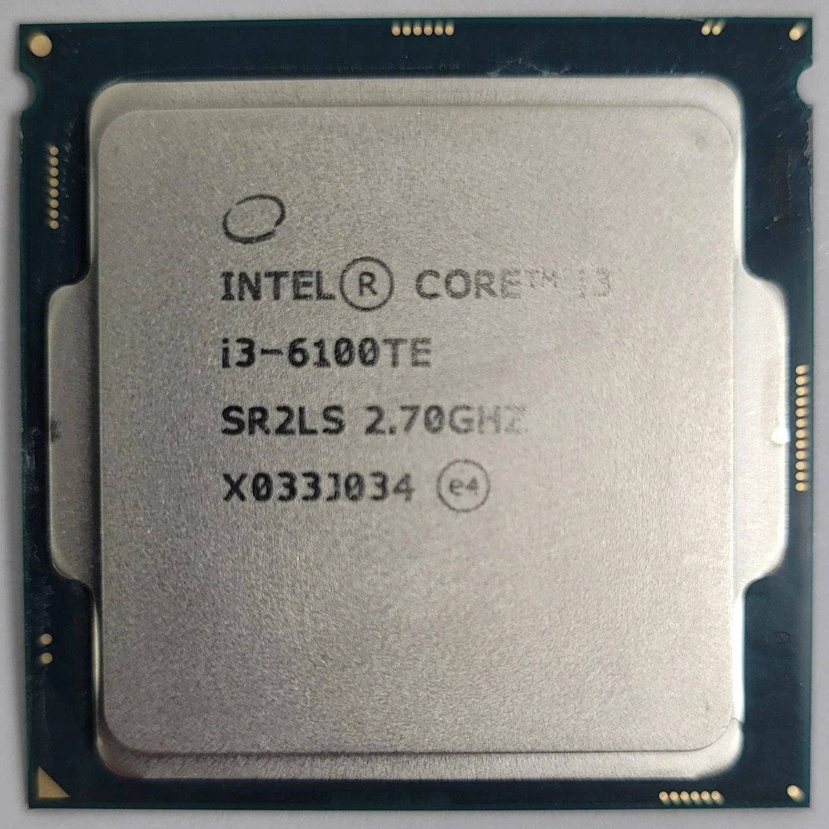 Intel Computer Processors Intel Core i3-6100 Processor Model for