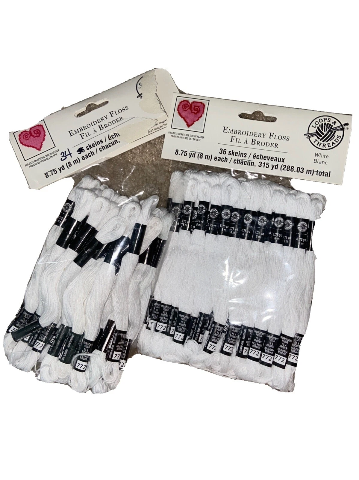 Pulled Thread Set/Pack Embroidery Threads 2 Ply