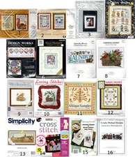 CHOICE: Vintage CROSS STITCH Kits Creative Circle • Dimensions • Design Works • 