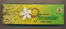 Asoka Jasmine Dhoop Incense, 30 Sticks/Logs Buncle, 4" Long