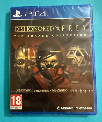 Dishonored & Prey: The Arkane Collection PS4 BRAND NEW UK Import