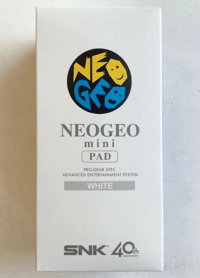 NEW SNK NeoGeo Mini Video Game Pad Controller FP1N1N1810 gamepad WHITE neo-geo - Image 2 of 2