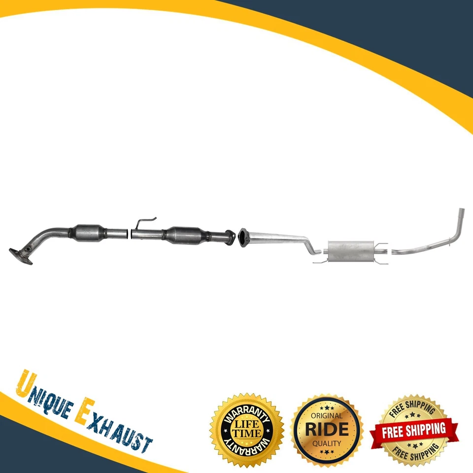 Sistema de escape completo para Toyota Tacoma 2005-2012 2,7 L | 127,4" distancia entre ejes Foto 4 de 4