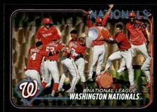 2024 Topps Black Icy Foil Washington Nationals Washington Nationals #417