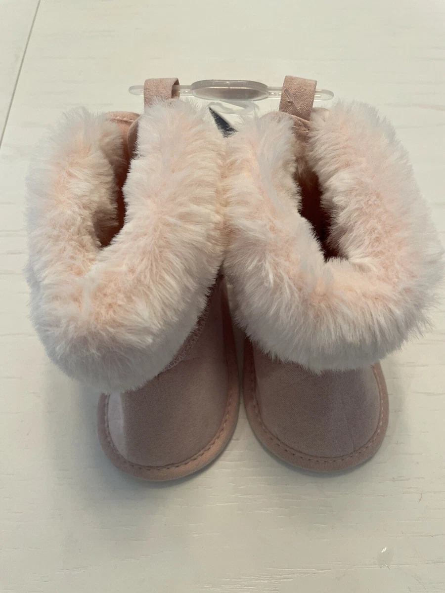 Faux fur deals baby boots