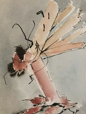 Beautiful Drawing Art 2001 Watercolor Paper World Trade Center Twin Towers