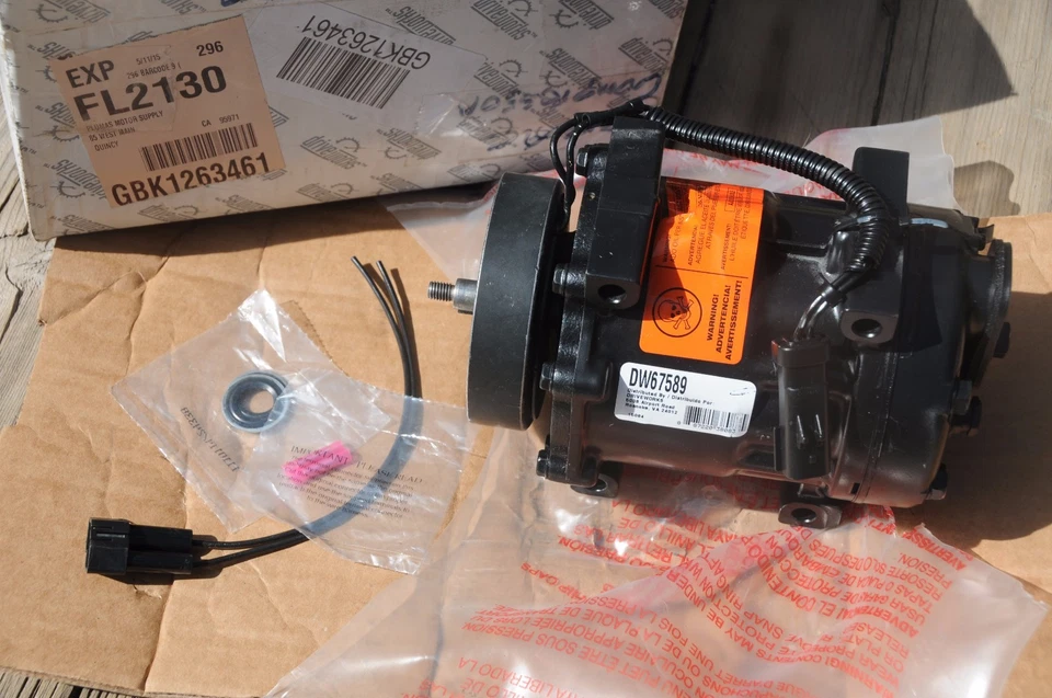 AC Compressor For Dodge Ram 2500 3500 4000 Diesel R67589 DRIVEWORKS - Image 2 of 4