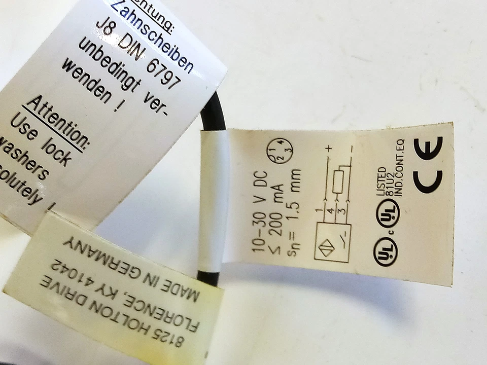 Balluff BES-516-324-E4-C-S4-PU-00.5 10-30 V DC Inductive Proximity Sensor - Image 4 of 4