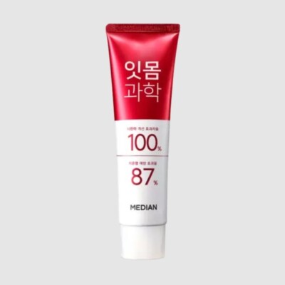 MEDIAN Gum Science Toothpaste 120g Strong Mint RED Gum Care Made in korea NEW