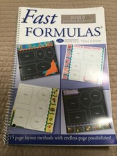 Creative Memories Fast Formulas 3rd Edition 72 Pgs Scrapbooking Layouts 2001