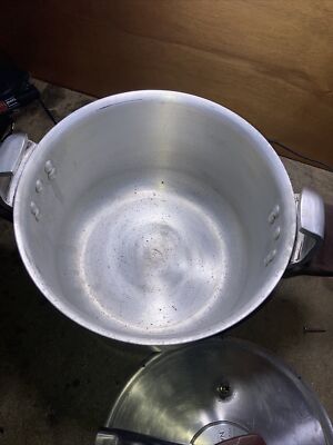 Seb ancienne cocotte minute alu 8 litres série R vintage