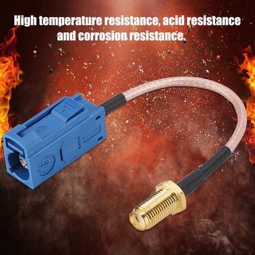 Cable Adaptador Antena GPS Coche 13cm Adaptador Fakra a SMA Conector Cobre Fino - Imagen 4 de 12